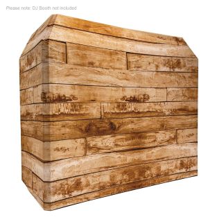 Equinox DJ Booth cover Wood effect