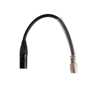 LEDJ Starcloth-adapter – 6-polige XLR male naar 5-polige multipool male