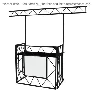 Equinox Overhead Kit voor Truss Booth System matzwart – max. 45kg
