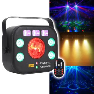 Ibiza Fullmoon 5-in-1 LED lichteffect