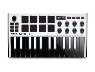 Akai MPK mini mk3 White MIDI keyboard controller 