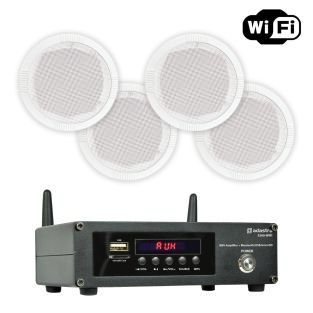 Adastra WIFI inbouwset met internet radio en 4 inbouw speakers