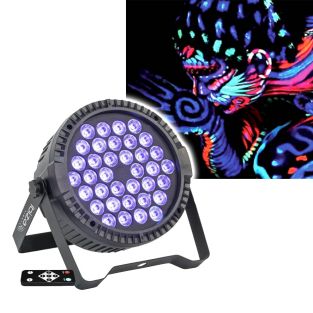 Ibiza Light Thinpar 36x3Watt UV