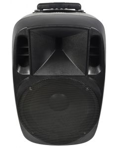 Qtx Mixcab-15 actieve bluetooth luidspreker met microfoon mixer