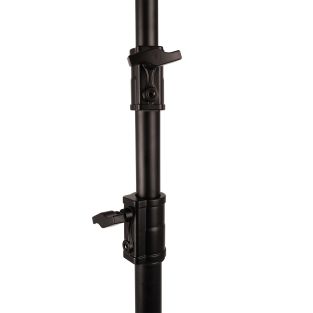 Equinox driedelig lichtstatief zwart – 3 m, 30 kg, met T-bar
