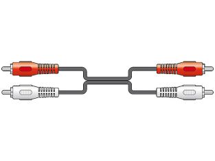 Chord AK101 Budget RCA - RCA kabel 2.5m