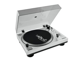 Refurbished OMNITRONIC BD-1350 belt drive DJ draaitafel zilver