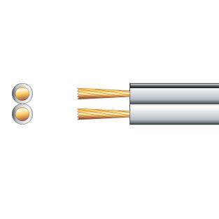 Luidsprekerkabel Wit 10 meter