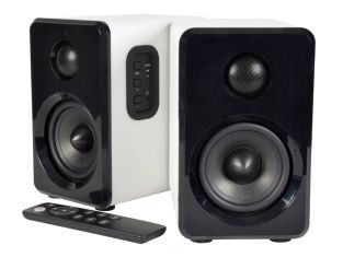 AV:Link ABS35WHT actieve bluetooth speakers wit