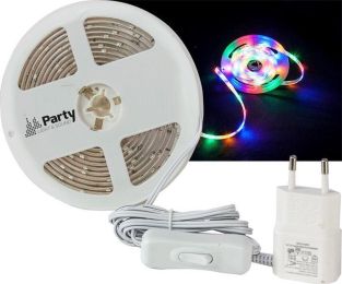 Party light PARTY-STRIP300RGB ledstrip met Rood geel groene LEDS
