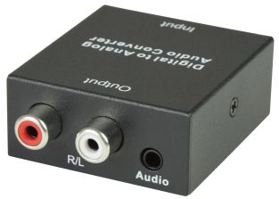 AV:Link Digitale audio naar analoge audio Converter