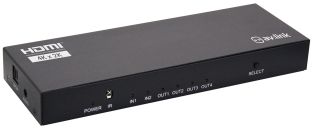 AV:Link HSS24 4K HDMI-schakelaar/splitter 2x4