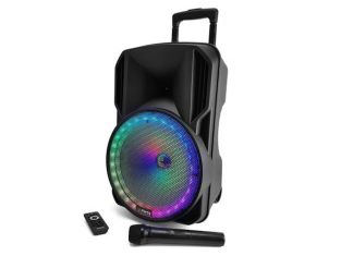 Party Sound PARTY-15RGB Mobiele Bluetooth PA Luidspreker Sound Box