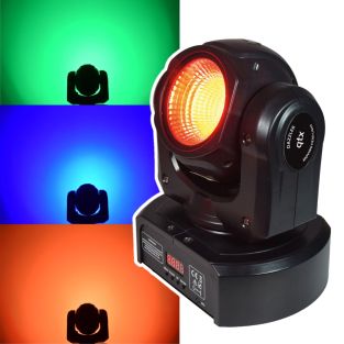 QTX Dazzler: 80W 5-colour COB LED LED RGBWA Moving Head