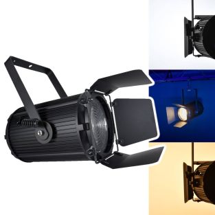 Citronic MFZ100-W: 100W Mini Fresnel Zoom CW/WW LED podiumlamp 