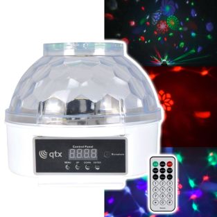 QTX  Crystal Blaze: LED-lichteffect voor op tafel met GOBO's