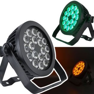 Citronic MagicPAR-220: 18 x 12W RGBWA/UV ventilatorloze PAR-lamp