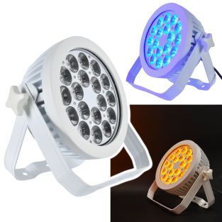 Citronic MagicPAR-220: 18 x 12W RGBWA/UV ventilatorloze PAR-lamp WIT