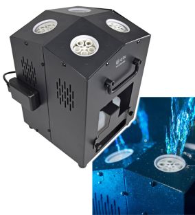 QTX Tetra bubble hoge output 4 wiels bubbel machine