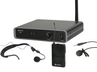 Chord NU1-N 1 kanaals draadloos headset/lavelier systeem UHF 864.1 MHz