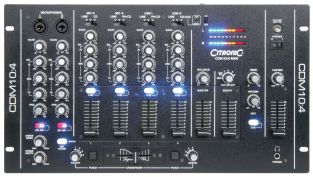 Citronic CDM10:4 MK5 4 Kanaals USB mixer