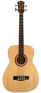 BOM-40 elektro-akoestische short-scale basgitaar