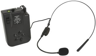 Qtx Sound BHS-175 headset microfoon + VHF beltpack voor Busker speaker