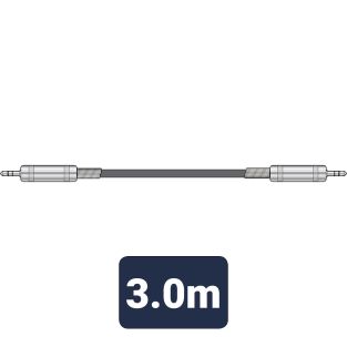 audiokabel 3,5 mm jack - 3,5 mm jack 3,0 m