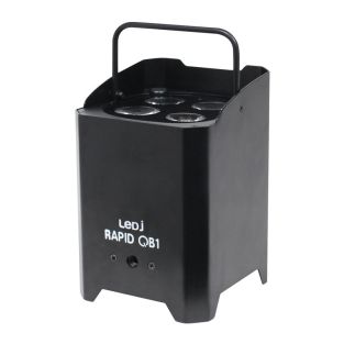 LEDJ Rapid QB1 RGBA – 4x 8W RGBW LED – DMX-gestuurd