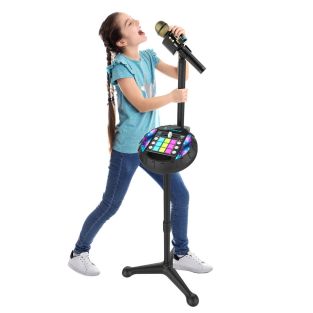 iDance Stage DJ set microfoon standaard met geluidseffecten