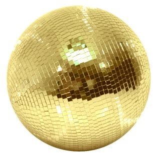 Equinox Gouden spiegelbol van 40 cm (16 inch)