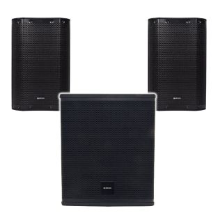 CASA 15A 2.1 Set 1300 W RMS 15 inch actieve speakerset en Subwoofer