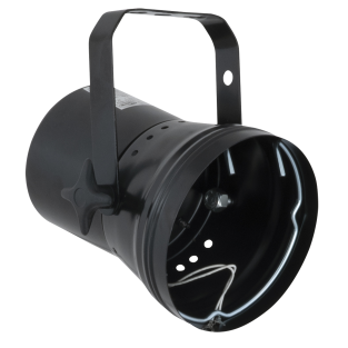 Showtec Parcan 36 Pinspot zwart lamp tot 30 W met transformator