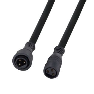 LEDJ 3 m Hydralock Power-kabel male-female – IP65