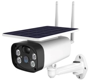 Mercury Buiten WiFi zonne-beveiligingscamera met LED's