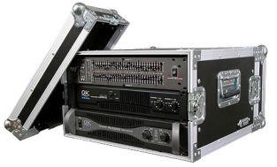 Flightcase voor 6U versterker 45.7 diepte