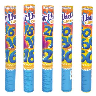 Funny Fashion Confetti Kanon 40 cm 16 18 21 30 of 60 jaar