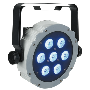Showtec Compact Par 7 Tri LED par 7x 3 W RGB grijs