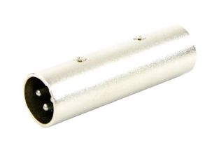 Plugger connector XLR Male naar XLR Male