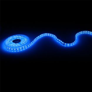 LEDJ Visio TRI-RGB60 flexibele driekleuren-LED-strip (5m roll), zwart PCB