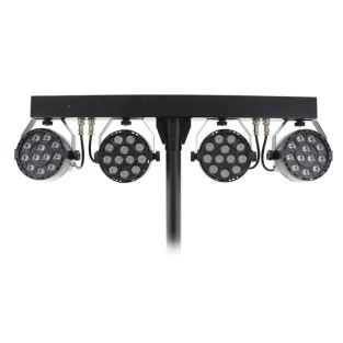 Equinox MicroPar Bar System – 12x 1W LED – DMX-gestuurd