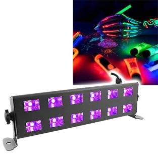 Boomtone DJ UV Ledbar 12x1W Blacklight