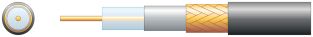 Economy RG6 75 Ohm Air Spaced Coaxiale Kabel - CCA Braid