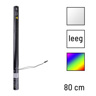 Stage effect 80cm elektrisch confetti kanon in multicolor, zilver of leeg