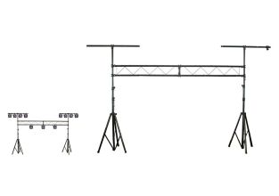 Light stand Set lichtbrug met 2 T stands