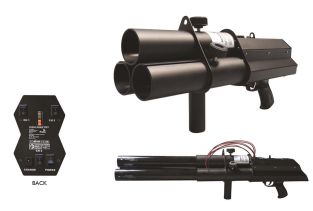 Stage effects 3 kops Confetti gun op accu