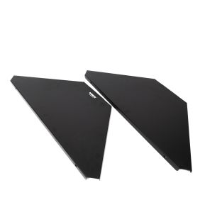 Equinox hoekplanken voor DJ Booth, Combi Booth en Truss Booth – zwart