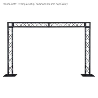 Equinox 0,5 m Quad Steel DecoTruss Zwart