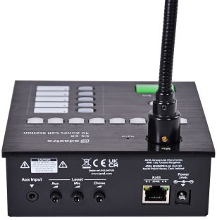 Refurbished Adastra CS-5X oproepstation/microfoon voor RX45 audiomatrix
