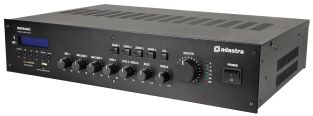 Refurbished Adastra RM360D 100V 4 zone versterker met DAB+ BT USB/SD